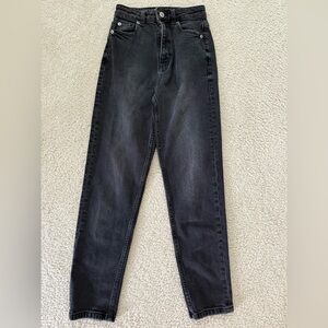 Zara black Denim Jeans size 0